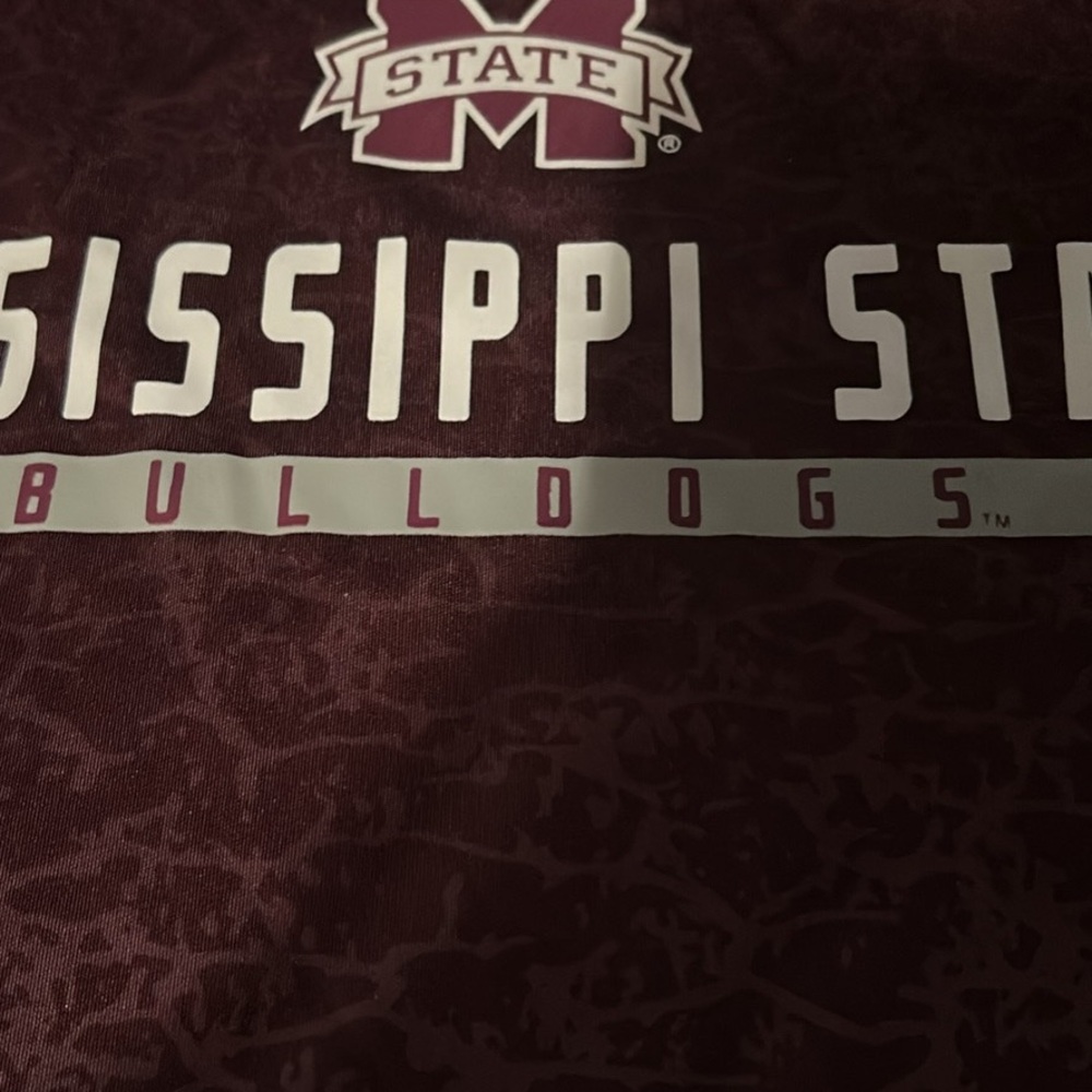 Mississippi State Bulldogs Maroon T-Shirt